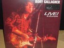 Rory Gallagher - Live In Europe 1972 180g AUDIOPHILE VINYL LP RE-ISSUE