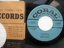 BUDDY HOLLY well all right / heartbeat Blue Label PROMO ROCKABILLY 45 coral CC38