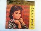 Annette, Train of Love / Tell me who's the Girl on Vista VG+ and picture sleeve