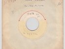 GENE VINCENT ONE SIDE FRENCH TEST PRESSING PROMO RADIO 