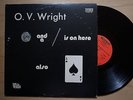 O.V. WRIGHT A Nickel & A Nail JAPAN 70's RED LABEL LP BACKBEAT NIPPON COLUMBIA