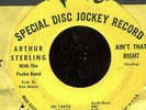 RARE Latin Mod Soul 45 ARTHUR STERLING Ain't That Right on MGM 10490 NM