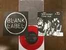 Blank Label Red Vinyl 7