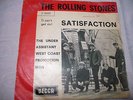Satisfaction  Rolling Stones - Decca F 12220. Made in Italy.