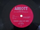 78 Rpm JIM REEVES What Were You Doing / Wagon Load Of Love ABBOTT 115 VG++