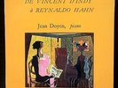 Jean Doyen : D'Indy, Hahn, Pierné, Dukas, Vierne & Ducasse  LP M, CV NM-.