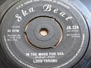 LORD TANAMO In The Mood For Ska 7'' SKA BEAT UK 1 press  ORIG 1965 LISTEN ? rare