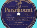 Paramount 12359 AUSTIN MUSICAL AMBASSADORS/HOTENTOTS E+ 1926 great