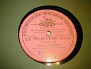 Erico Caruso-Le Trouvere/Gramophone Monarch 78 rpm 12