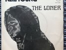 NEIL YOUNG The Loner Promo 7/45 Portugal 1970 MINT  Top copy