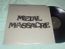 V/A-METAL MASSACRE LP RARE PROMO Metallica Ratt Bitch Cirith Ungol