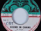 Reggae 45 CLARENDONIANS Bound in Chains STUD HEAR