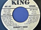 MAC CURTIS  45 Grandaddy's Rockin'  KING 4949 ORIGINAL 1956  Rockabilly PROMO
