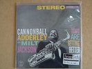 CANNONBALL ADDERLY WITH MILT JACKSON - THINGS ARE GETTING BETTER 45 RPM DLP OVP