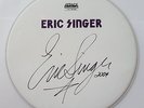 KISS Eric Singer Autographed Drum head