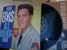 ELVIS Presley lp album G.I. Blues WOODEN HEART sticker Elvis is BACK LPM 2256
