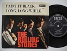 ROLLING STONES Paint It Black / Long Long While 45 7