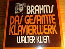 Walter KLIEN - BRAHMS Complete Works for Solo Piano 6-LP-Box FSM