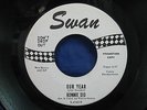 RONNIE DIO Mr. Misery-Our Year 1963 Swan DJ PROMO COPY, RARE 45rpm SWAN VG++