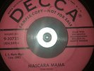 LISTEN RARE POPCORN 45 The Tweeters MASCARA MAMA VG+ Rockabilly Decca