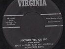 EDDIE ALFORD & THE VIRGINIA MOUNTAIN BOYS Rare BLUEGRASS / COUNTRY 45 Listen