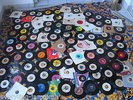 (A025)***100 NICE 60s-70s  with blanks label 7'' 45rpm Record also / G- to VG++