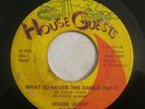 Rare Funk 45 House Guest Rated X - What So Never The Dance HOUSE GUESTS Bootsy