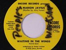 MARION JAVIUS: Waiting In The Wings / A Fool's Love Song 45 (wol) rare Soul