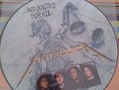 33T.METALLICA.PICTURE DISC.AND JUSTICE FOR ALL. PRESSAGE UK 500 COPIES. NEUF