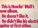 HOWLIN' WOLF - The Howlin' Wolf Album - Chess 60s psych blues LP  NICE NM
