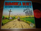 Harmonica Blues LP NM Yazoo 1053 Robert Crumb cover art, vintage blues comp