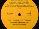 TEST-PRESS Reese & Santonio-The Sound/How To Play Our Music 12