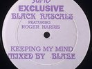 TEST-PRESS Black Rascals Ft Roger Harris-Keeping My Mind 12