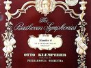 KLEMPERER / Beethoven Symphony No.6 / Columbia Turquoise Blue&Silver SAX 2260