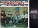 JOHN MAYALL & ERIC CLAPTON blues breakers USA LONDON PS 492 LP 33T