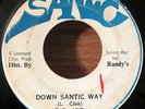Reggae 45 BIG JOE Down Santic Way SANTIC Records Vg+
