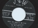 Gospel Soul 45 Mellorettes 'When The World's On Fire' J&W Hear
