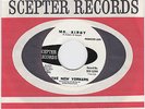Rare NW Garage Psyche WLP 45 The New Yorkers ' Mr Kirby' on Sceptor from 1967