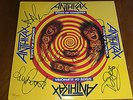 ANTHRAX SIGNED LP - STATE OF EUPHORIA 1988
