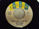THE SKYLINERS - SINCE I DON;T HAVE YOU VG++ CALICO 45 RPM RECORD 1959 RARE SOUL