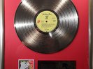 The Rolling Stones Love you Live goldene Schallplatte gold record