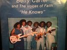 RARE SOUL GOSPEL - BETTY CARTER AND THE VOICES OF FAITH - HE KNOWS LP 1981