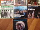 7 Rolling Stones Records With Picture Sleeves. All Records Are Easily EX