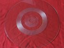 TIN MACHINE: Maggie's farm UNCUT Shaped Pic David Bowie CLEAR VINYL TESTPRESS