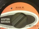 THE GUESS WHO BELIEVE ME / BABY FEELIN' SCEPTER 45 60'S GARAGE ROCKER