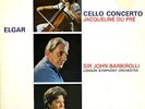 HMV ASD655 - Elgar - Cello Concerto - Sea Pictures - DU PRE - BAKER - BARBIROLLI