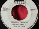 Light Of Saba Words Of Wisdom Rare Killer Roots 7