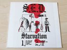 S.E.D. Starvation LP lim230 private German Heavy Thrash Metal Courage Black Fate