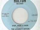 THE LEVERETT SISTERS Stop Think It Over A Place For Me HOLTON DJ  NORTHERN SOUL