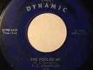 RARE R&B BLUES 45/ T.C.CRUMPLER W/ BOBBIE RICHARD 